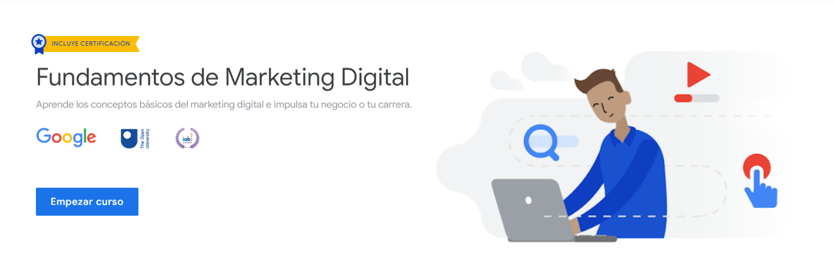 Curso de Marketing Digital | 100% Gratuito y Certificado.